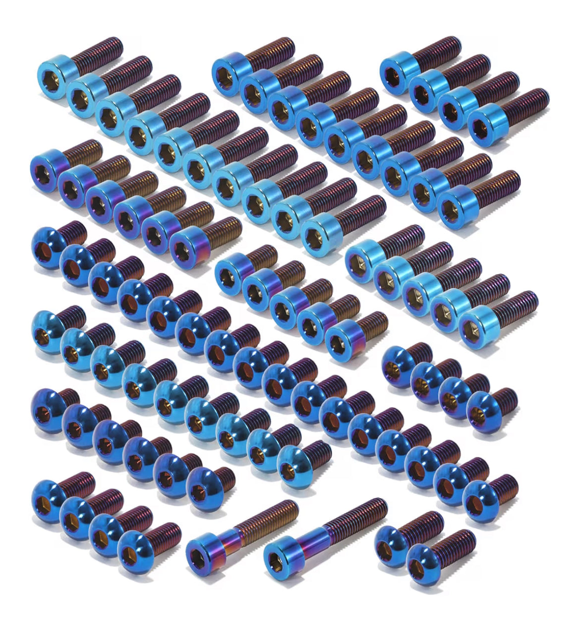 Complete titanium bolt kit for Surron LBX